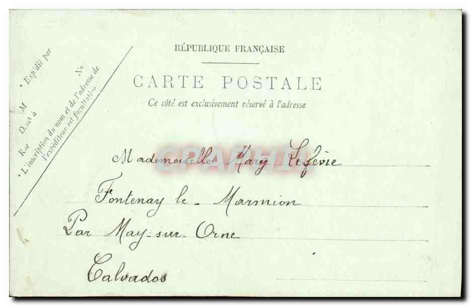 CPA Bateau Guerre Un Coup de Canon de 14cm  — Verso