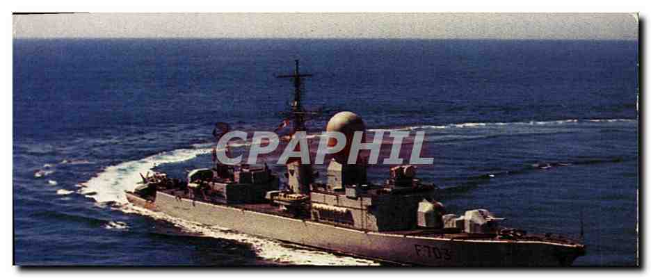 CPM Bateau Guerre Corvette Laconit Mise en Service vitesse 27 noeuds