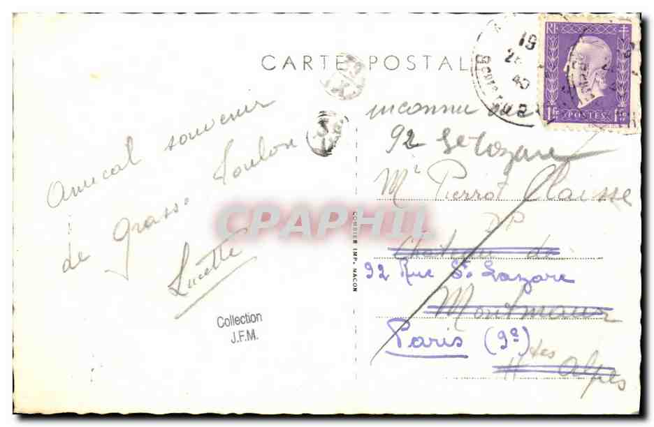 Corpsilleur "Alcyon" — France — éditeur non identifié — Reverso