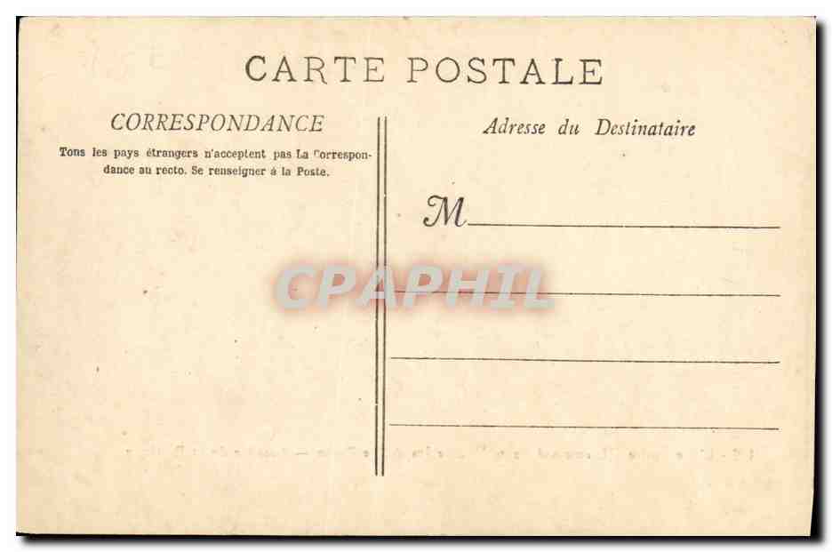CPA Bateau Guerre L Alexandre lll cuirasse de la Marine Imperiale Rusee Escarde de la Baltique — Verso