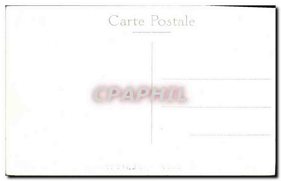 CPM Bateau Guerre Croiseur Algerie — Verso