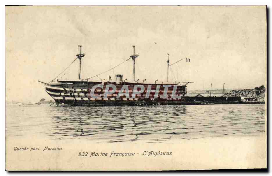 L'Algésiras — Marine Française — Guende phot. Marseille n°532