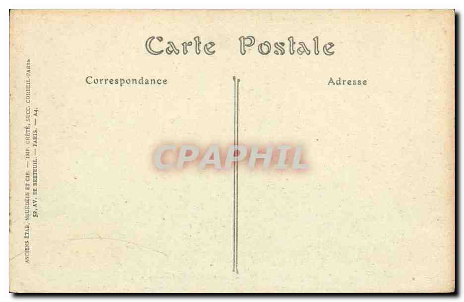 Marine Militaire — L'Amiral Baudin — Imp. De Bretteuil — Rückseite