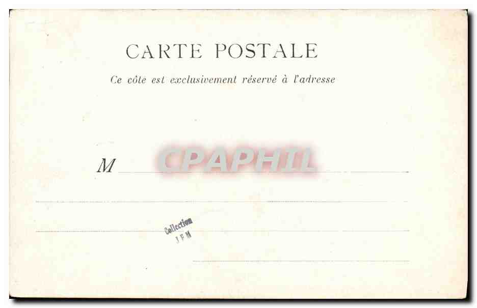 Amiral Charner — croiseur — A. Couturier, phot édit. Toulon, n°329 — Verso