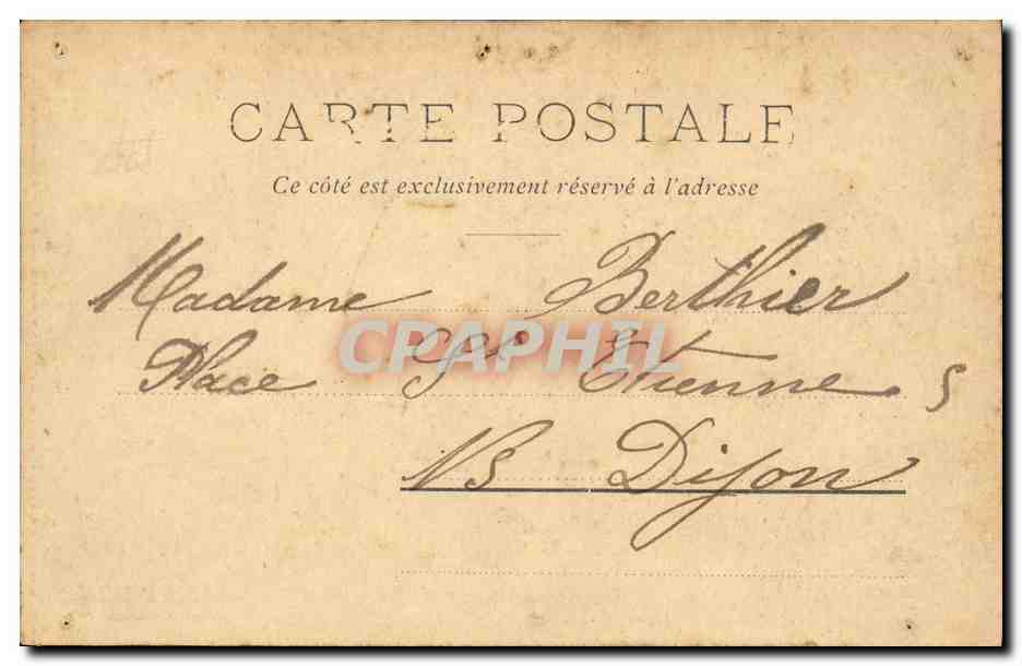 CPA Bateau Guerre L Amiral Duperre cuirasse d escadre Chocolat Kluis — Verso