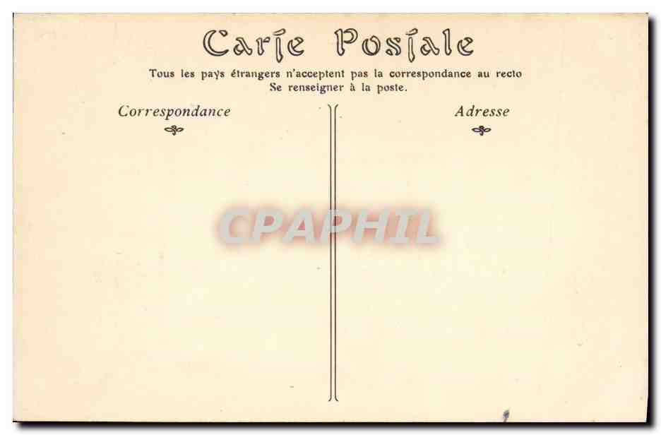 CPA Bateau Guerre Marine Militaire L Amiral Trehouart Le Pont — Verso