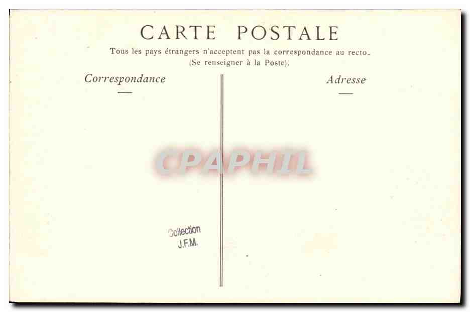 CPA Bateau Guerre Marine Militaire Amiral Trehouart Garde Cotes cuirasse — Verso