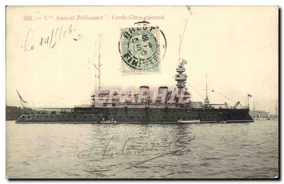 L'Amiral-Tréhouart — Garde-Côtes en rassé — Éditeur : 288