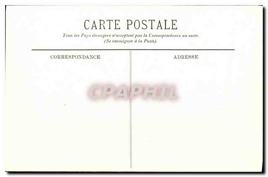 CPA Bateau Guerre L Amiral Trehouart Garde Cotes cuirasse — Verso