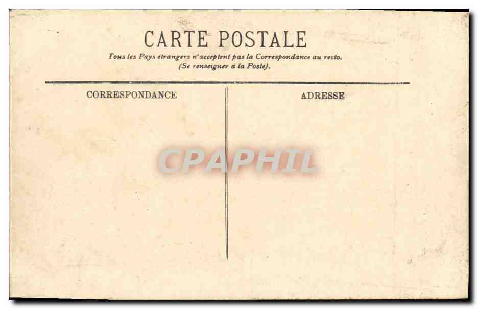 CPA Bateau Guerre Marine du Guerre L Amiral Trehouard garde cotes — Verso