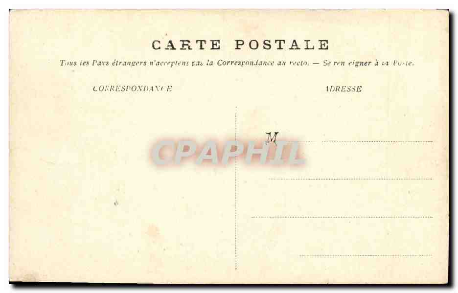 CPA Bateau Guerre L Amiral Trehouart — Verso