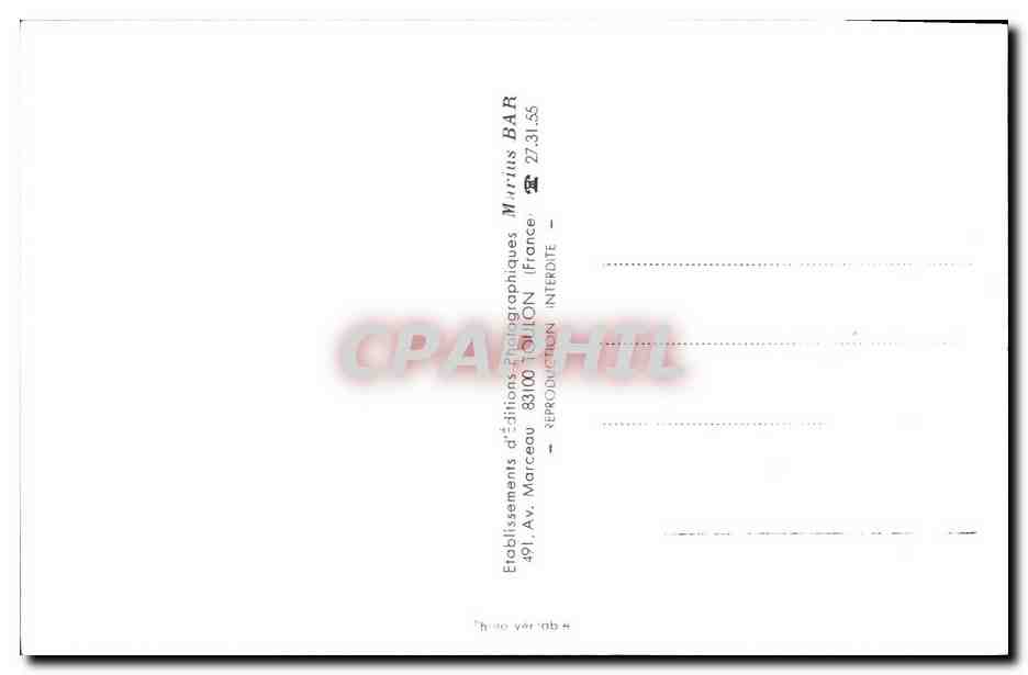 CPM Bateau Guerre Amyot D inville Aviso 1976 — Verso