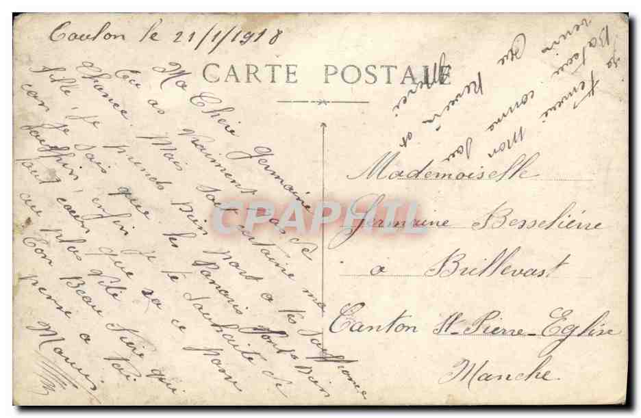 Anamite — Détail de la Marine Militaire Française — CPAPHIL — Verso