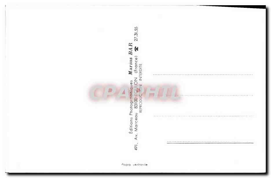 CPM Bateau Guerre L Attentif Escorteur Cotier 1975 — Verso