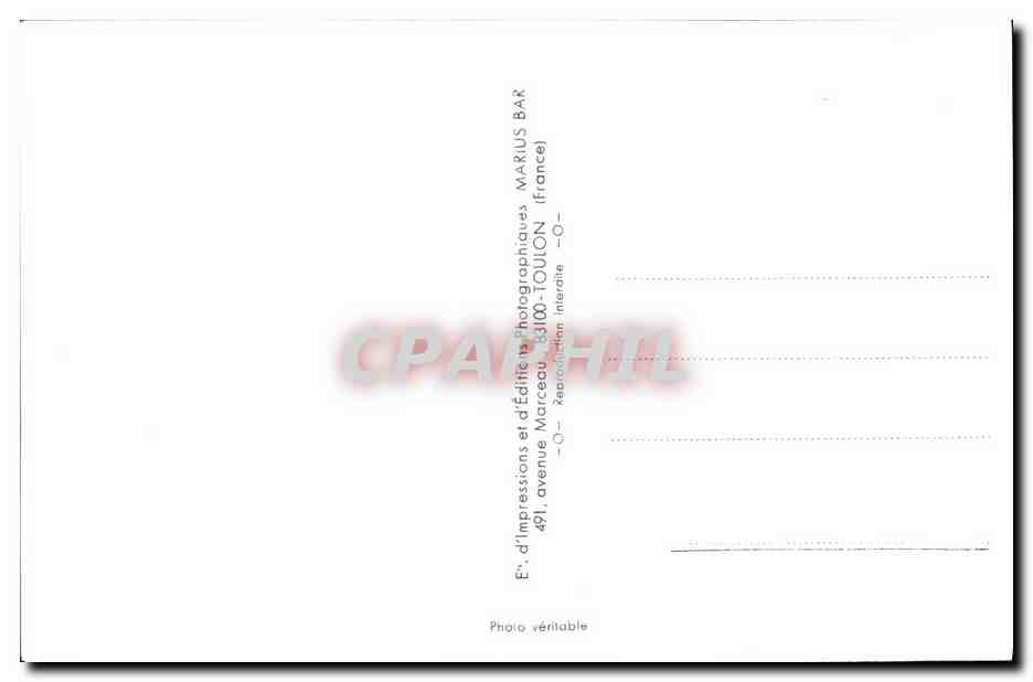 CPM Bateau Guerre Azalee Dragueur 1964 — Verso