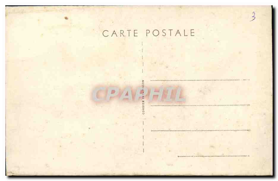 CPA Bateau Guerre Porte Avion Bearn — Verso