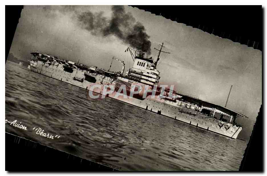 CPM Bateau Guerre Porte Avion Bearn