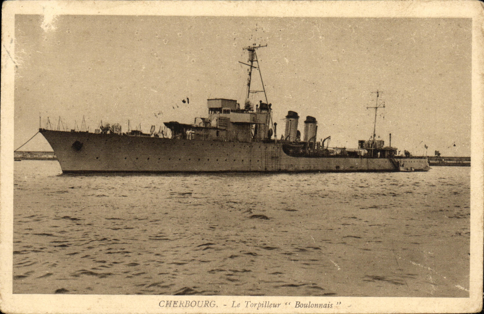 Cherbourg - Le Torpilleur "Boulonnais"