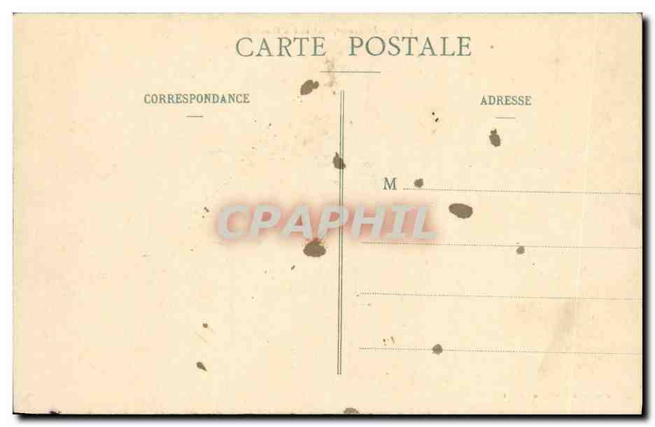CPA Bateau Guerre Le Bouvet Cuirasse d Escadre  — Verso