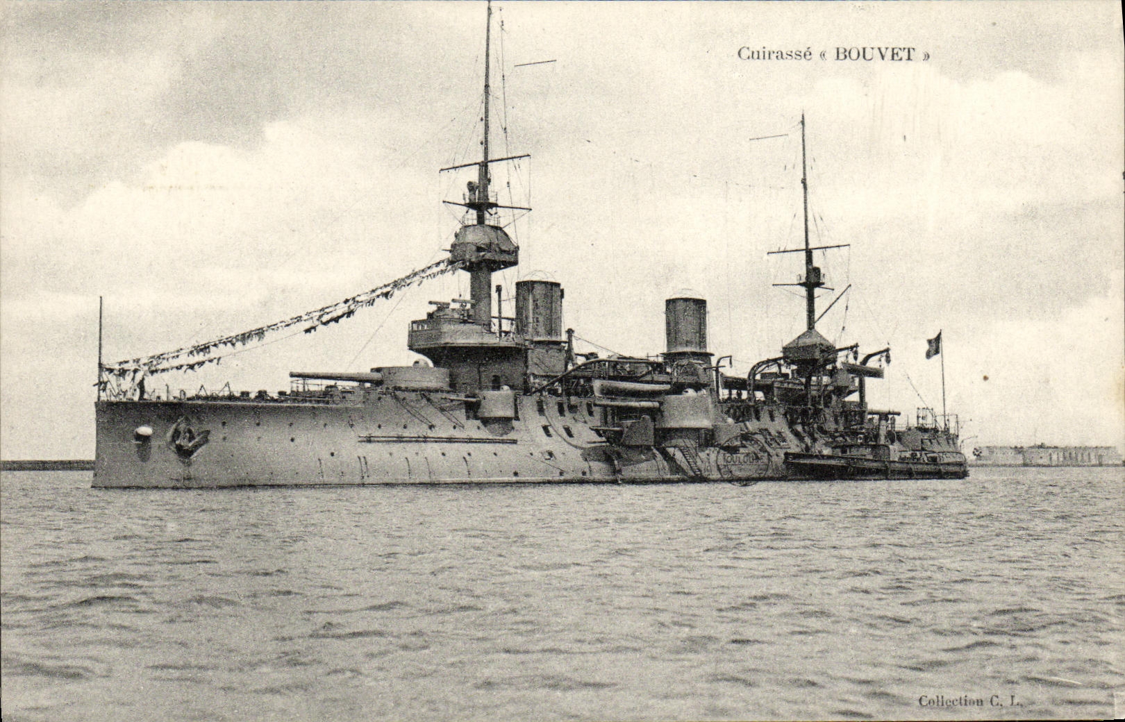 Cuirassé « BOUVET » — Collection G. L.