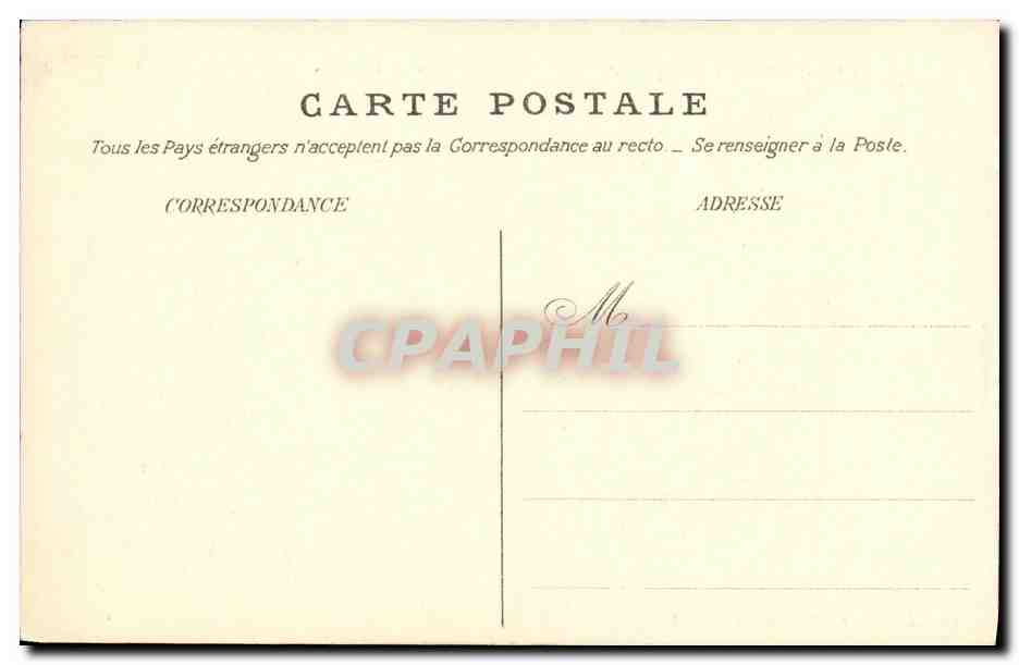 CPA Bateau Guerre Marine Francaise Le Bouvet  — Verso