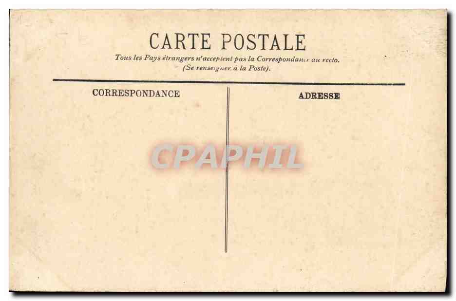 Le Bouvet — Cuirassé d'Escadre — LL. — Marine de Guerre — Verso