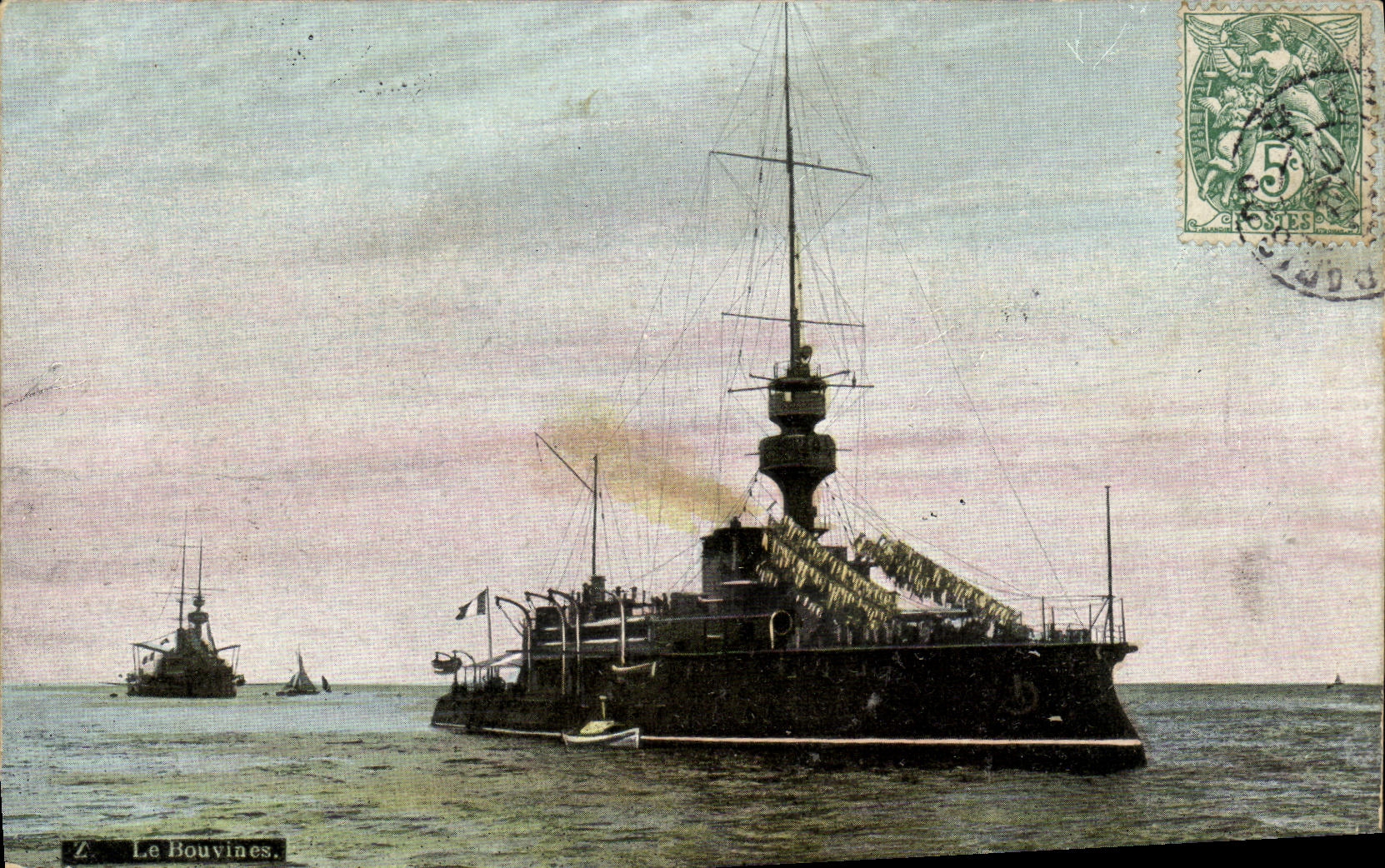 Le Bouvines — Bateau de guerre — L.Y. & Cie