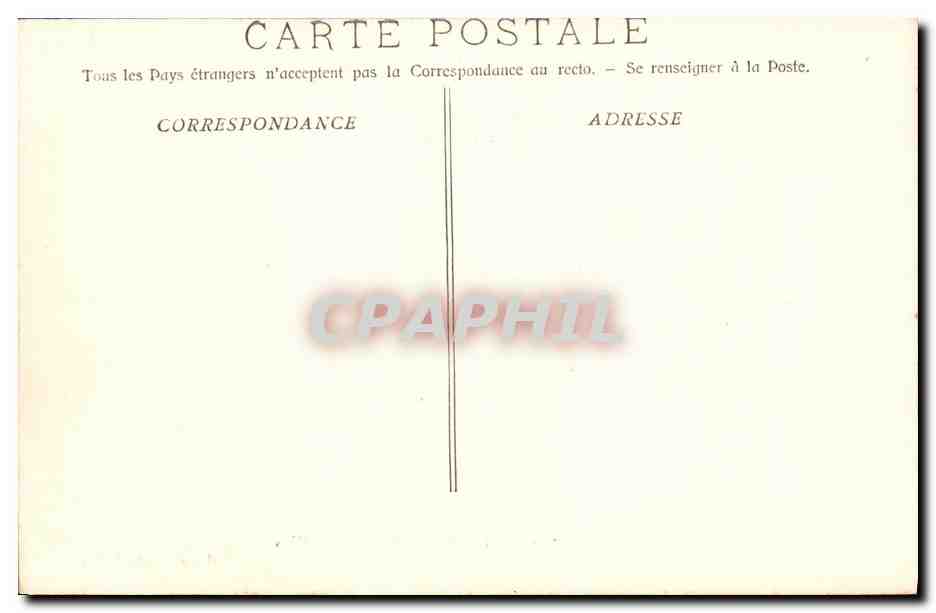 CPA Bateau Guerre Le Brennus Cuirasse d Escadre a tourelles — Verso