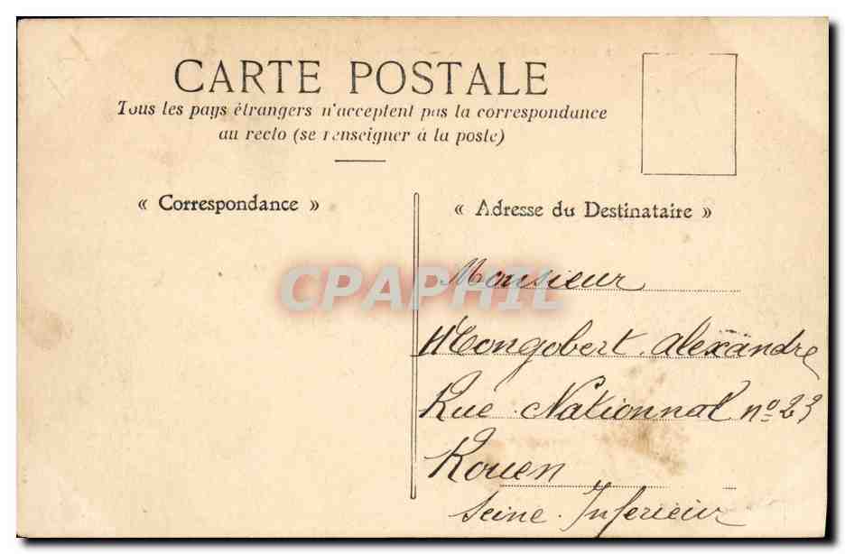 Brennus — Cuirasse aux pistils — Marine Militaire Française, n°334 — Verso