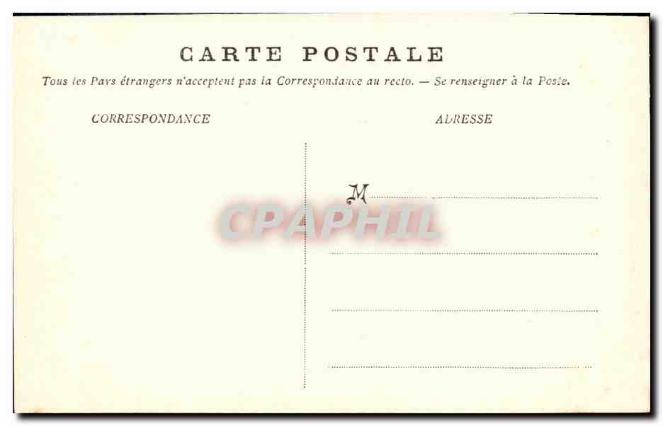 Le Bruix — Croiseur de la Marine Française — Édition Maison Nattil, Cherbourg — Verso