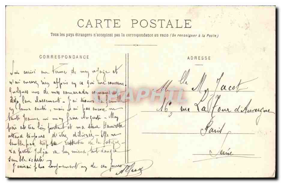 Brest - Fond du Port de Guerre - De « Bruix » — G.B.N.G. n°41 — Achterkant
