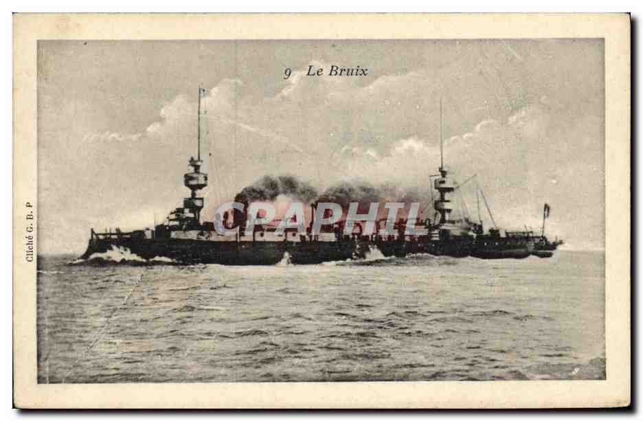 CPA Bateau Guerre Le Bruix 