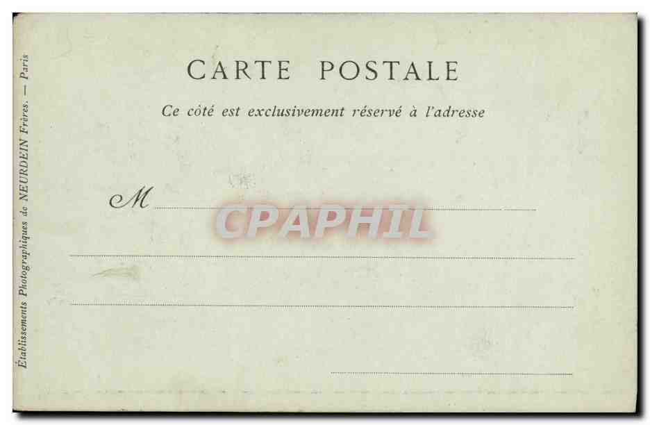 CPA Bateau Guerre Marine Militaire Le Bruix  — Verso