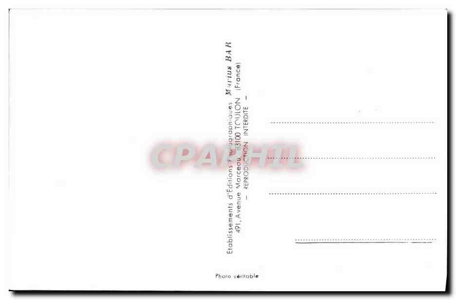 CPM Bateau Guerre Camelia Dragueur Cotier 1975 — Verso