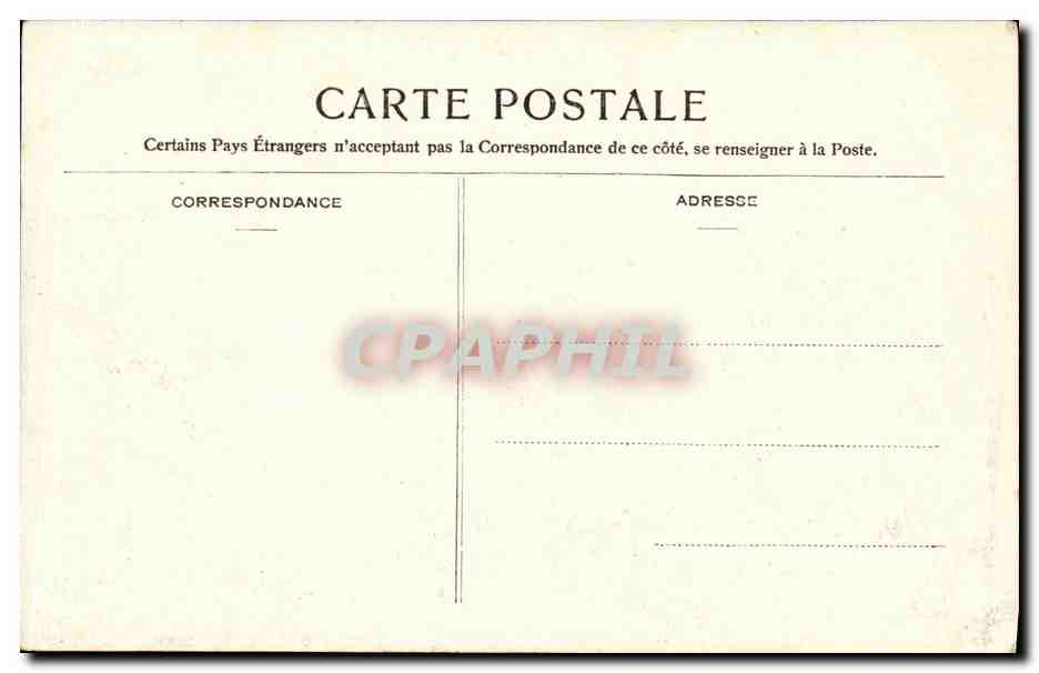 CPA Bateau Guerre Carnot — Verso