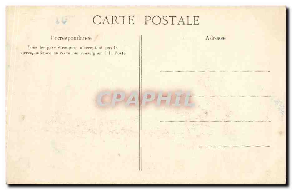 Les Fêtes du Havre — Le "Carnot" Cuirassé d'Escadre — E. Le Duley, Paris — Verso