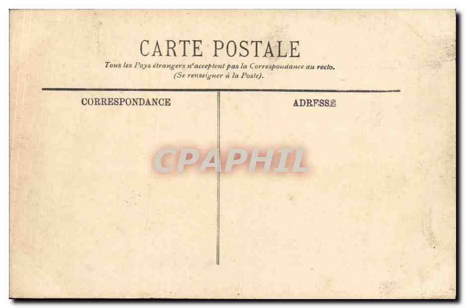 Marine de guerre — « Carnot », cuirassé d'escadre — LL. — Verso