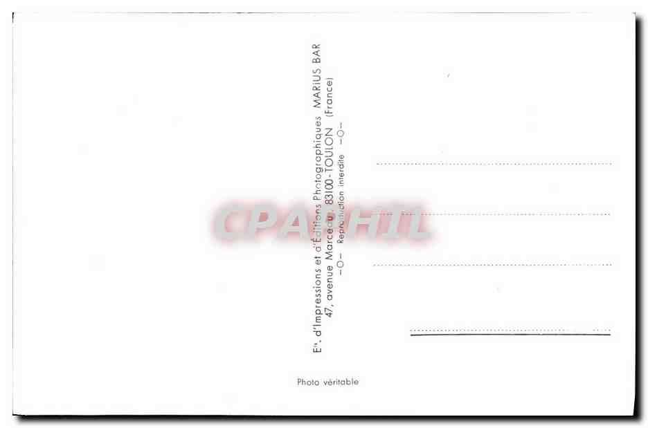 CPM Bateau Guerre Casabianca Escorteur d escadre 1970 — Verso
