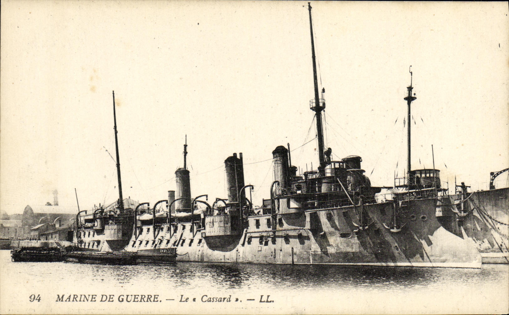 CPA Bateau Guerre Marine De Guerre Le Cassard