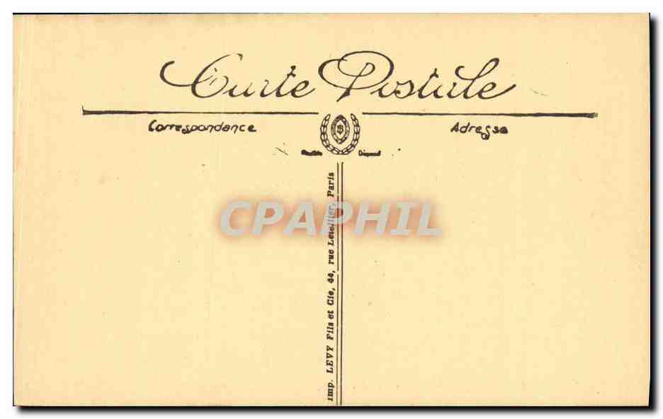 CPA Bateau Guerre Marine De Guerre Le Cassard — Verso