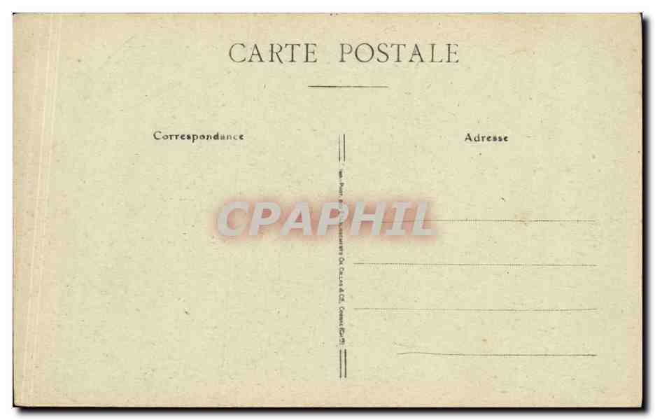 CPA Bateau Guerre Rochefort sur Mer Le Croiseur Cassard — Verso