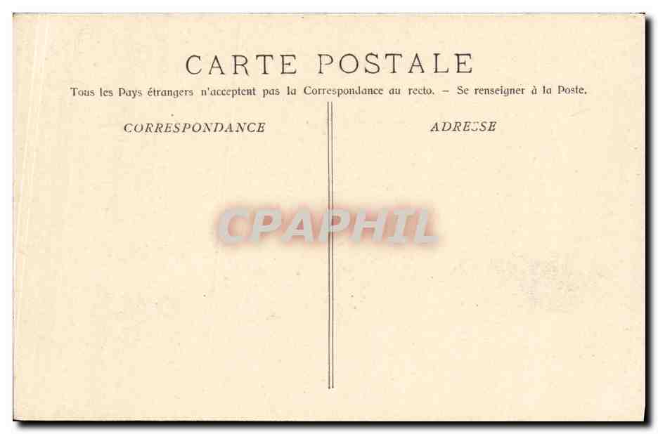 CPA Bateau Guerre Le Cassard Croiseur de 2eme Classe — Verso