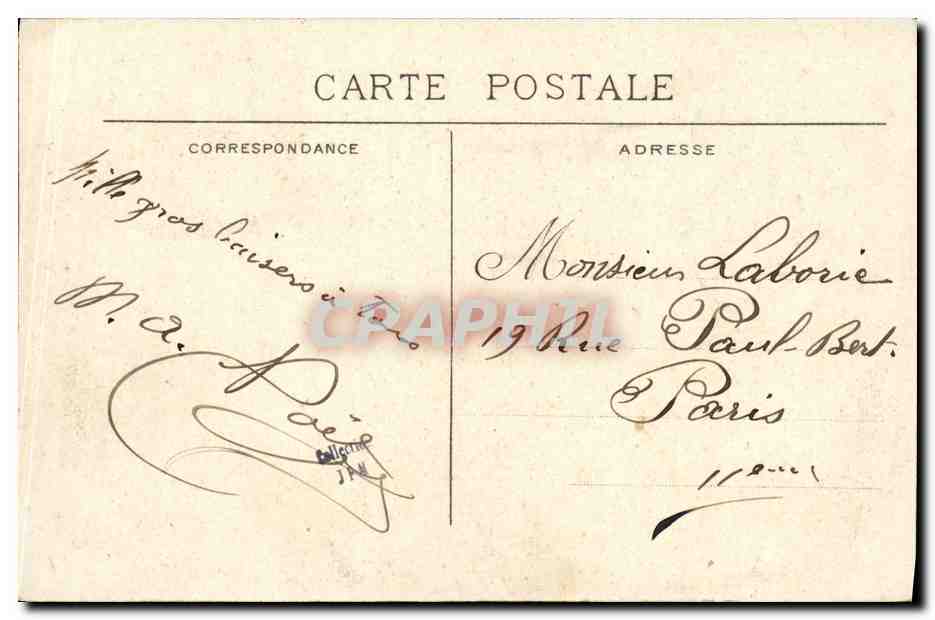 Exposition Maritime Internationale de Bordeaux — Le "Cassini" — Delloy édit., 202, rue Ste-Catherine, Bx — Reverso