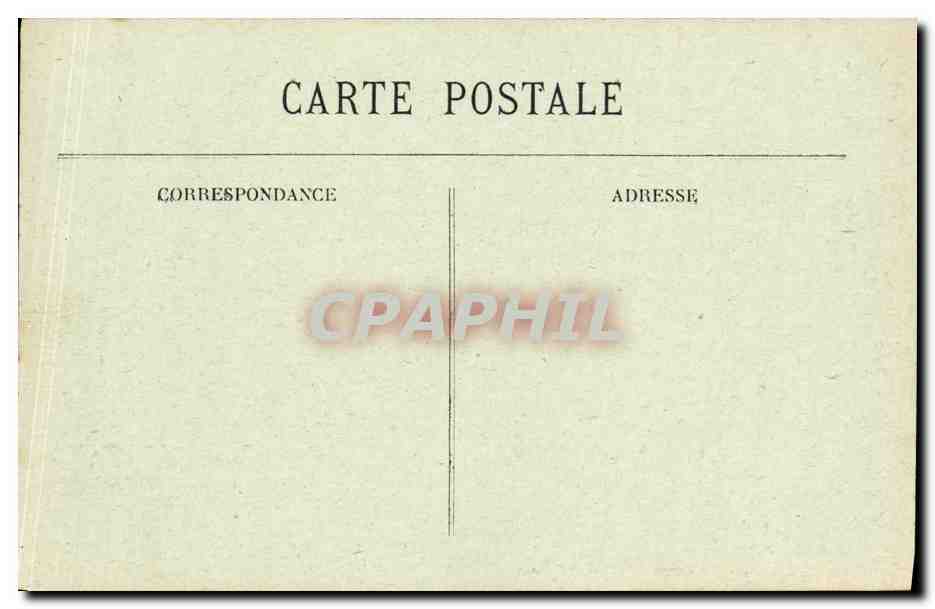 CPA Bateau Guerre Contre Torpilleur d Escadire Catapulte — Verso