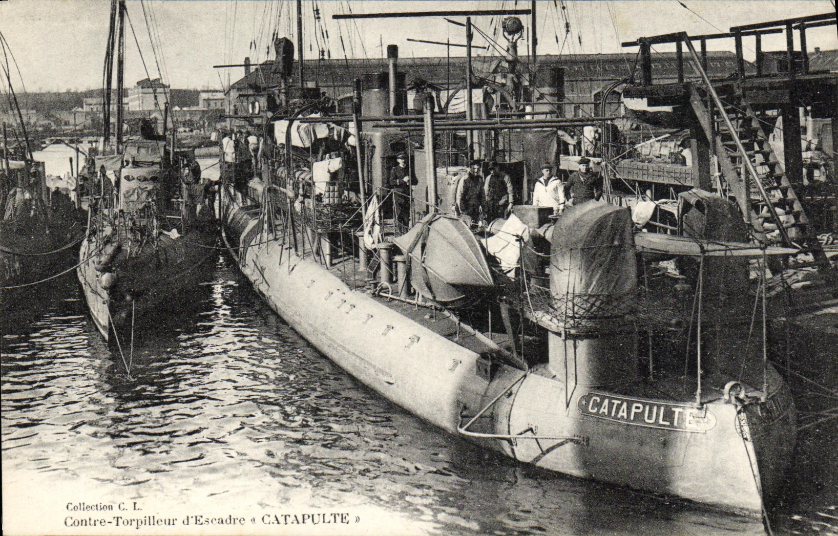 Flottille-Torpedoboot « CATAPULTE » — Sammlung C. L.