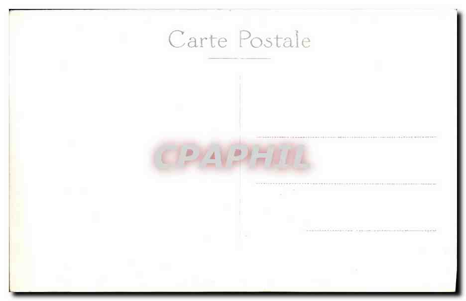 CPM Bateau Guerre Contre Torpilleur Chacal — Verso