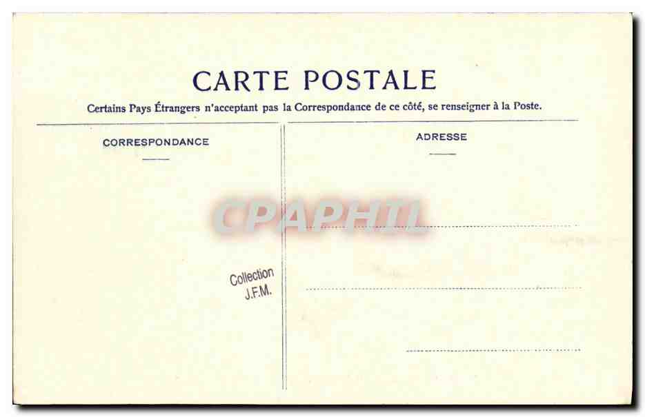Le "Charlemagne" faisant son tir des pièces de 305 m/m — A. Bougault, n° 577 — Verso