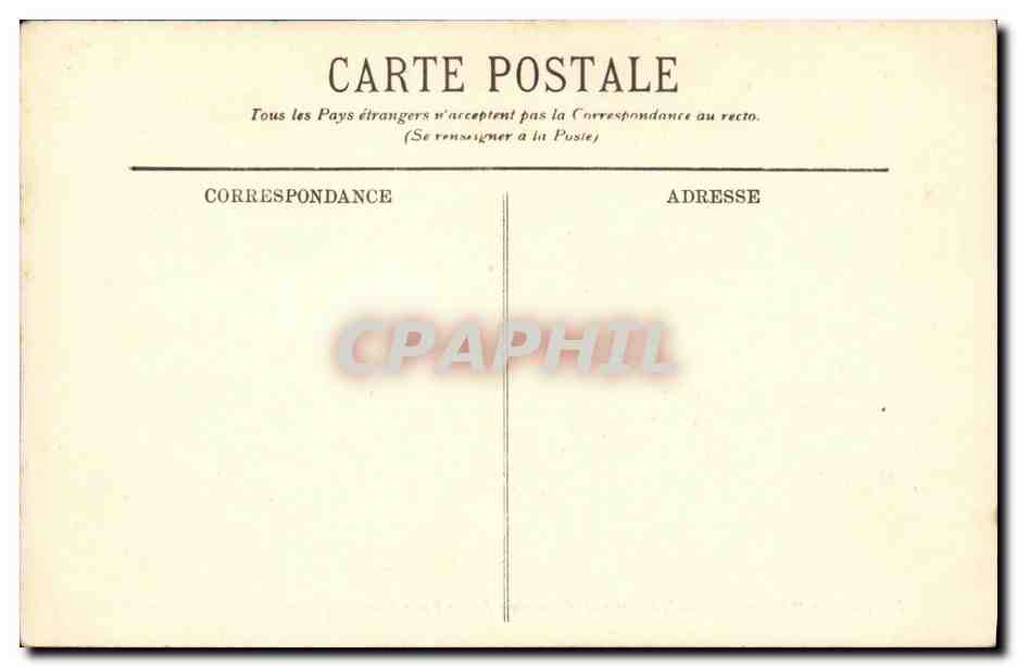 CPA Bateau Guerre Le Charlemagne Cuirasse d Escadre Faisant son Tir des Pieces — Verso