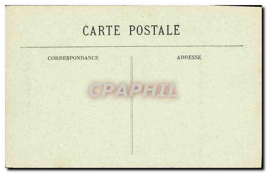 Cuirassé « CHARLES-MARTEL » — navire militaire à quai — éditeur non identifié, n° de série non visible — Verso