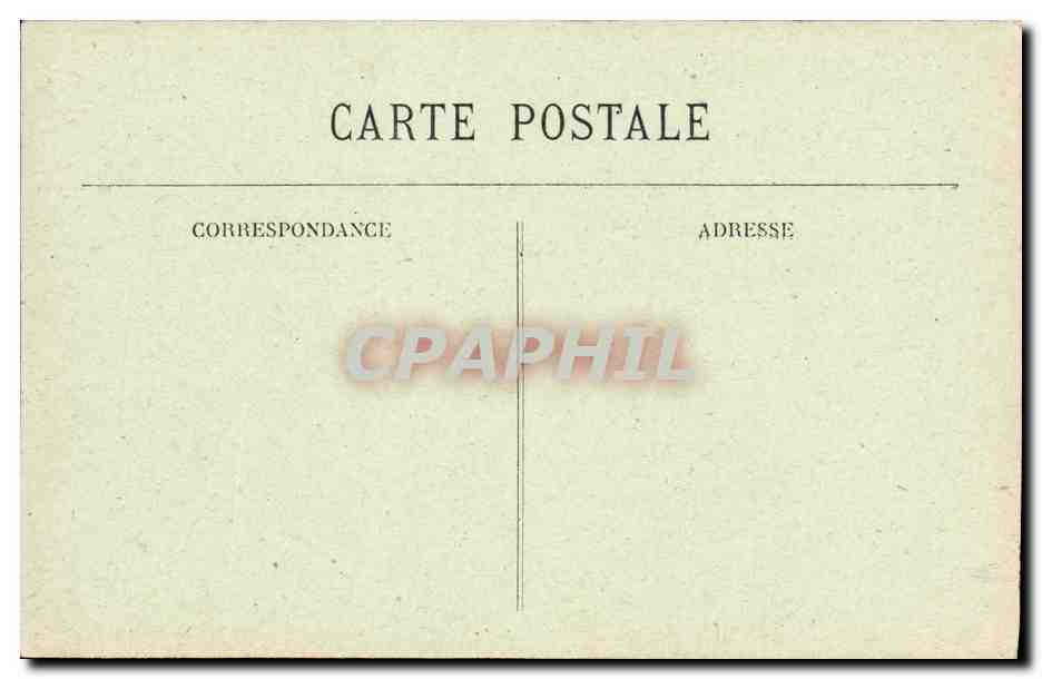 CPA Bateau Guerre Contre Torpilleur d Escadre Catapulte — Verso